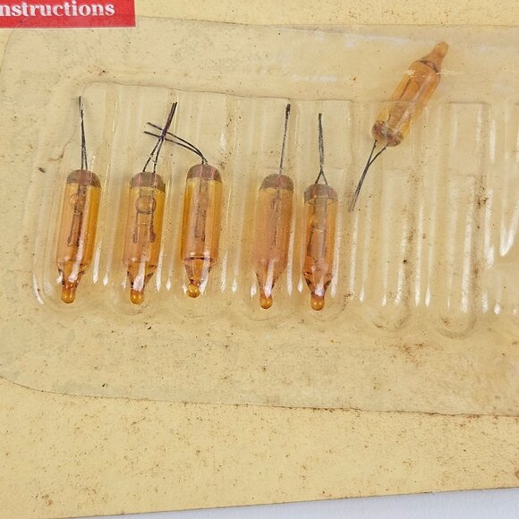 Franks Ultra Bright Steady Burning Bulbs 2.5V 3.5V for Superbright Sets Vintage - Picture 9 of 11